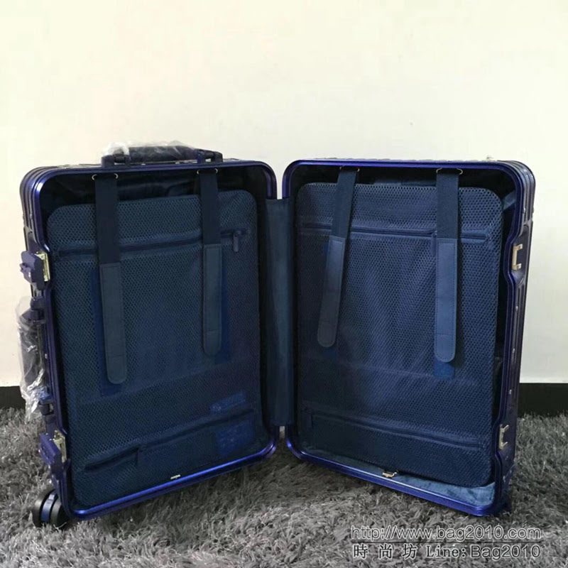 RIMOWA日默瓦 拉杆箱/拉箱 全鋁鎂合金 專櫃topas系列 1801款 帶鋼印最高版本 20寸登機箱  xbt1117